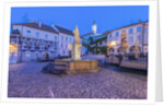 Mikulov Town Square at Dawn by Anonymous