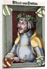 Ulrich von Hutten (1488-1523). Engraving. Colored. by Anonymous