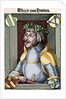 Ulrich von Hutten (1488-1523). Engraving. Colored. by Anonymous