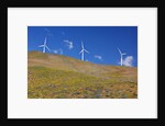 electric wind turbine in Columbia River National Scenic Area, Washington State. Pacific Northwest by Anonymous