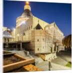 View of the Basilica of The Annunciation at twilight by Anonymous
