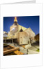 View of the Basilica of The Annunciation at twilight by Anonymous