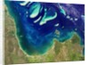 Satellite view of Booti Booti National Park, Charlotte Bay and the Great Barrier Reef, Australia by Anonymous
