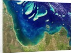 Satellite view of Booti Booti National Park, Charlotte Bay and the Great Barrier Reef, Australia by Anonymous