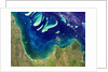 Satellite view of Booti Booti National Park, Charlotte Bay and the Great Barrier Reef, Australia by Anonymous