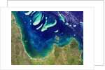 Satellite view of Booti Booti National Park, Charlotte Bay and the Great Barrier Reef, Australia by Anonymous