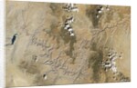 Satellite view of the Grand Canyon by Anonymous