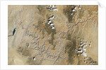 Satellite view of the Grand Canyon by Anonymous