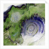 Richat Structure in Mauritania by Anonymous