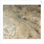 Satellite view of Phoenix, Arizona by Anonymous