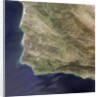 Satellite view of Lompoc, California and Vandenberg Air Force Base by Anonymous