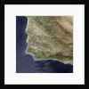 Satellite view of Lompoc, California and Vandenberg Air Force Base by Anonymous