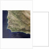 Satellite view of Lompoc, California and Vandenberg Air Force Base by Anonymous