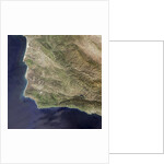 Satellite view of Lompoc, California and Vandenberg Air Force Base by Anonymous