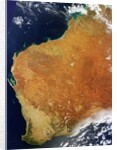 Satellite view of Western Australia by Anonymous