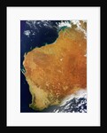 Satellite view of Western Australia by Anonymous