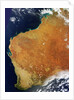 Satellite view of Western Australia by Anonymous