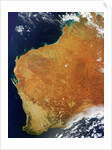 Satellite view of Western Australia by Anonymous