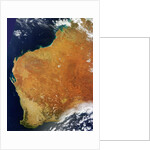 Satellite view of Western Australia by Anonymous