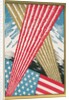 American Flag with Fireworks by Anonymous