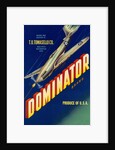 Dominator brand produce crate label by Anonymous