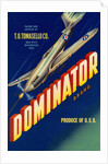 Dominator brand produce crate label by Anonymous