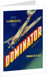 Dominator brand produce crate label by Anonymous