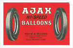 Ajax Hi-Speed Balloon Tires Advertisement by Anonymous
