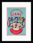 Label for Giant Brand Broom by Anonymous