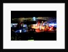 Taxi ride on a rainy evening by Anonymous