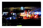 Taxi ride on a rainy evening by Anonymous