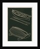 Rowboats and Oars in Black and White by Anonymous
