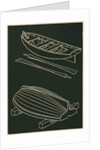 Rowboats and Oars in Black and White by Anonymous