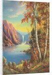 Sylvan Mountain Scene by Anonymous