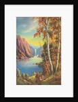 Sylvan Mountain Scene by Anonymous