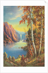 Sylvan Mountain Scene by Anonymous