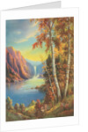 Sylvan Mountain Scene by Anonymous
