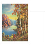 Sylvan Mountain Scene by Anonymous