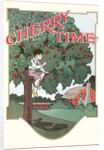 Cherry Time, Boy in Tree by Anonymous