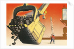 Huge Scoop Full of Coal by Anonymous
