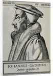 John Calvin (1509Ã¢â‚¬'1564). French theologian and pastor during the Protestant Reformation. by Anonymous