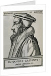 John Calvin (1509Ã¢â‚¬'1564). French theologian and pastor during the Protestant Reformation. by Anonymous