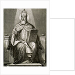 Saint Damasus I, (304-384). Roman pope (366-384). by Anonymous