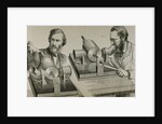 Phonograph by Thomas Alva Edison (1847-1931). by Anonymous