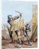 Siege of Gibraltar. Archers. 1350. by Anonymous