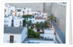 Balearic Islands - view of the old town and city walls by Anonymous