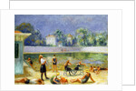 Outdoor Swimming Pool by William James Glackens