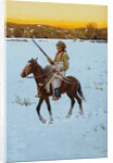 Indian Returning From the Hunt by Henry Francois Farny