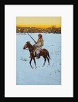 Indian Returning From the Hunt by Henry Francois Farny