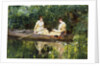 Women in a Rowboat by Francis Coates Jones